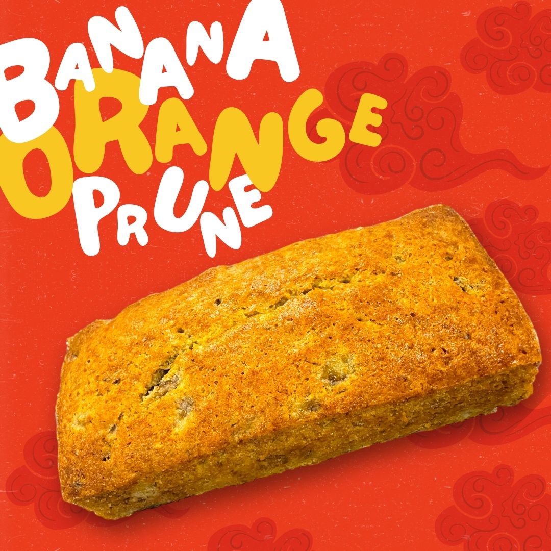 Banana Orange Prune Cake